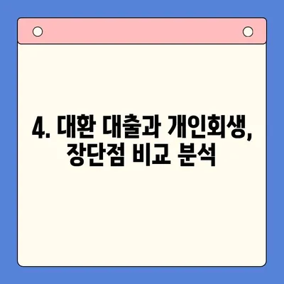 직장인 채무 통합 대환 대출 vs 개인회생 변제율| 나에게 맞는 선택은? | 채무 해결, 재정 상황, 비교 분석