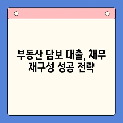 부동산 활용, 채무통합 대환대출 꿀팁| 나에게 맞는 옵션 찾기 | 부동산 담보 대출, 채무 재구성, 금리 인하