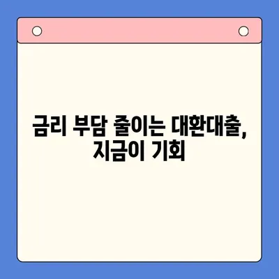 부동산 활용, 채무통합 대환대출 꿀팁| 나에게 맞는 옵션 찾기 | 부동산 담보 대출, 채무 재구성, 금리 인하