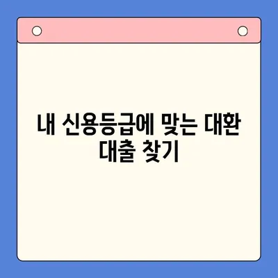 채무 통합 대환 대출, 제대로 알아보고 나에게 맞는 선택 하세요! | 대환 대출, 신용등급, 금리 비교, 전문가 팁