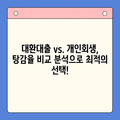 직장인 채무 해결, 대환대출 vs. 개인회생| 탕감율 비교 분석 | 채무 탕감, 재무 상담, 신용 회복