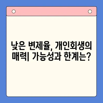 채무통합대환대출 vs 개인회생| 변제율 측면에서 누가 유리할까? | 채무, 재정, 부채, 빚, 대출, 개인회생, 대환대출