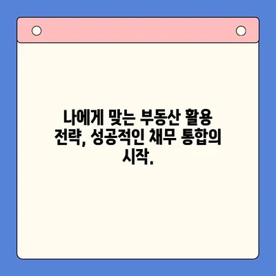 부동산 활용, 채무 통합의 지름길? 효율적인 조건 분석 및 전략 가이드 | 부동산, 채무, 통합, 전략