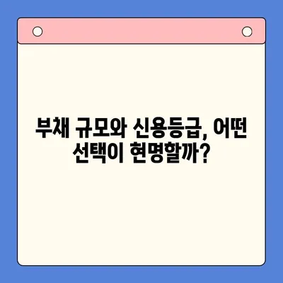 개인회생 vs. 채무통합대환대출|  근로자에게 맞는 빚 해결 전략 선택 가이드 | 부채, 신용, 재무 상담