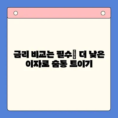 부동산 활용 채무통합 대환대출 성공 전략| 최적 조건 찾는 가이드 | 부동산 담보 대출, 채무 재구조화, 금리 비교