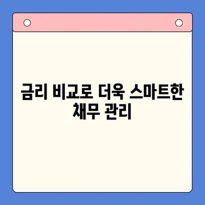 채무통합 진단으로 이자 부담 줄이기| 나에게 맞는 최적의 방법 찾기 | 부채 관리, 금리 비교, 재무 상담