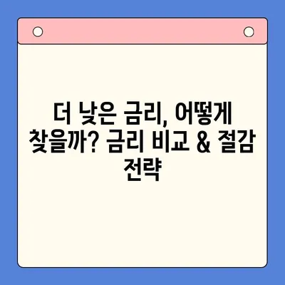 대환대출 & 채무통합대출 이자 줄이는 방법| 진단부터 조치까지 |  대출 비교, 금리 절감, 부채 관리