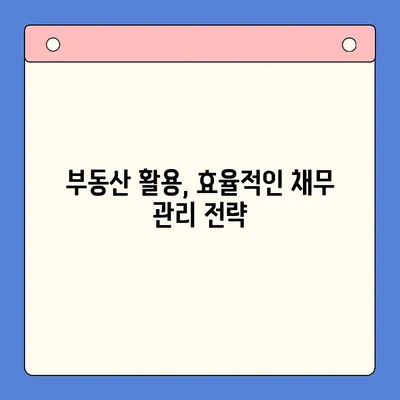 부동산 활용, 채무통합대출 효율 높이는 전략 | 부동산 담보 대출, 채무 재구조화, 금리 절감 팁