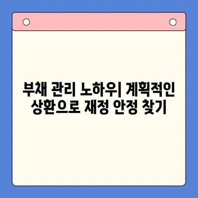 직장인 채무 해결 전략| 대환 대출 vs 개인회생, 변제율 낮추는 방법 | 채무 통합, 부채 관리, 재무 상담