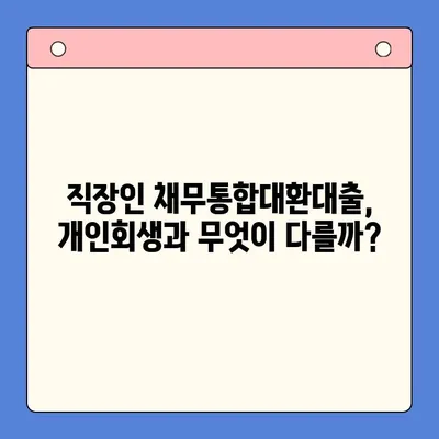 직장인 채무통합대환대출| 개인회생과 비교 분석 | 장단점, 신청 자격, 성공 전략