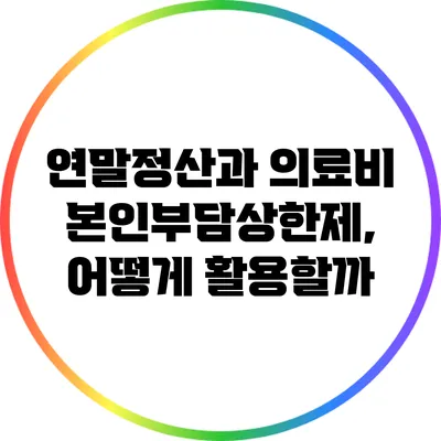 연말정산과 의료비 본인부담상한제, 어떻게 활용할까?